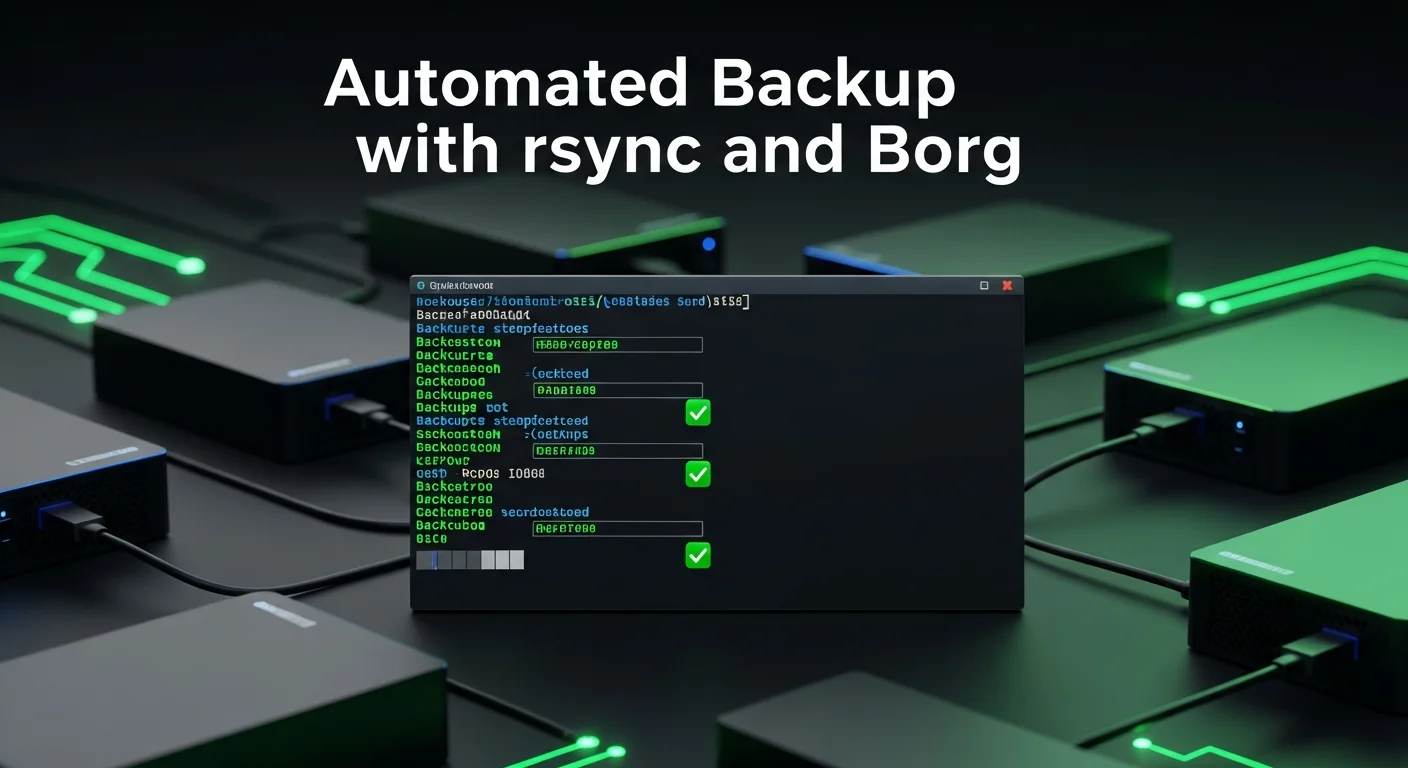 Automate Your Linux Backups with rsync and Borg: A Practical Guide