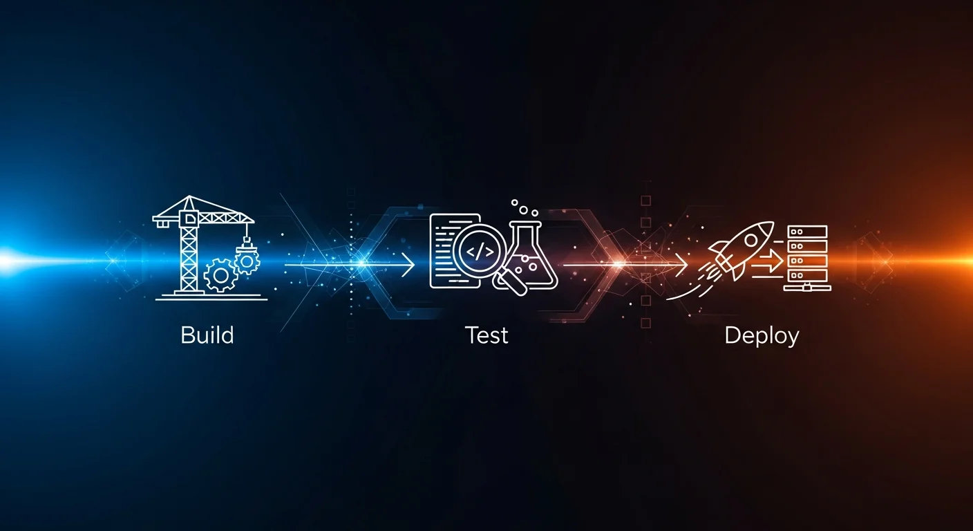 CI/CD pipeline visualization