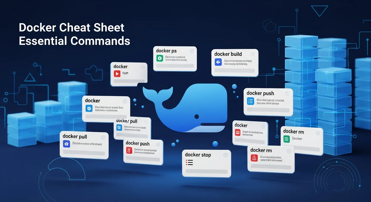 Docker Cheat Sheet: 30 Essential Commands You Need Daily