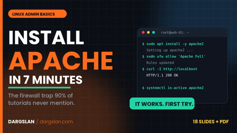 Install Apache Handbook