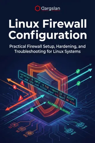 Linux Firewall Configuration — Dargslan eBook cover