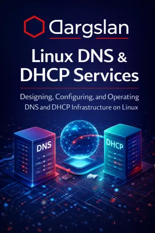 Linux DNS & DHCP Services — Dargslan eBook cover