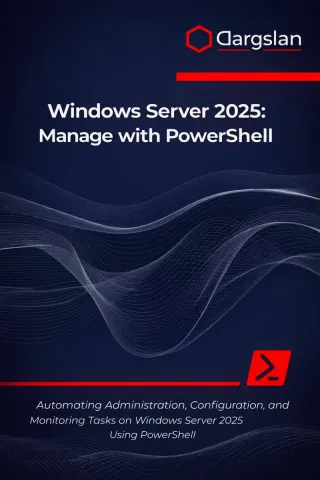 Windows Server 2025: Manage with PowerShell — Dargslan eBook cover