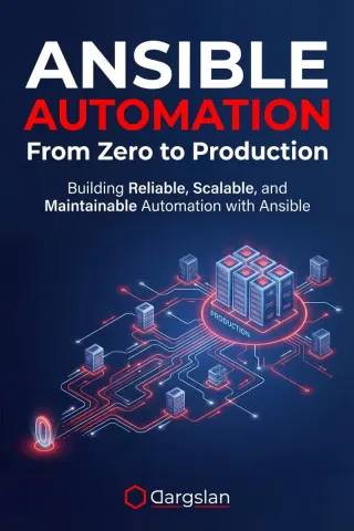 Ansible Automation: From Zero to Production — Dargslan eBook cover