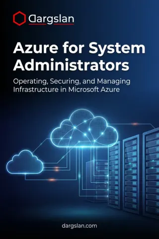 Azure for System Administrators — Dargslan eBook cover