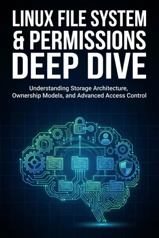 Linux File System & Permissions Deep Dive — Dargslan eBook cover