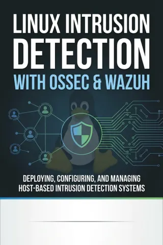 Linux Intrusion Detection with OSSEC & Wazuh — Dargslan eBook cover