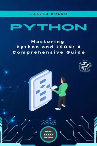 Mastering Python and JSON: A Comprehensive Guide — Dargslan eBook cover