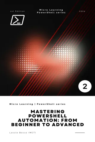 Mastering PowerShell Automation: From Beginner to Advanced — Dargslan eBook cover