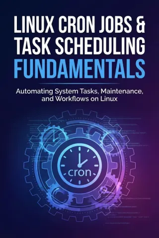 Linux Cron Jobs & Task Scheduling Fundamentals — Dargslan eBook cover