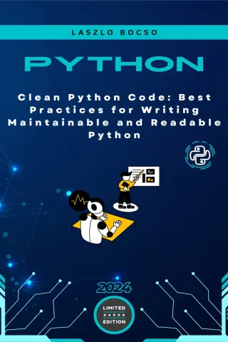 Clean Python Code: Best Practices for Writing Maintainable and Readable Python — Dargslan eBook cover