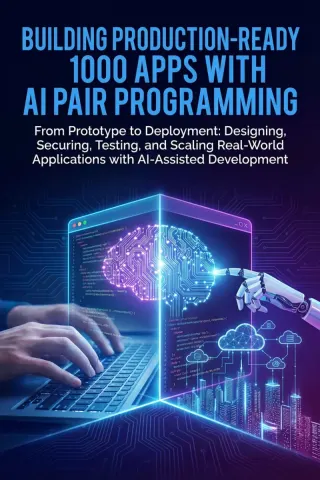 Building Production-Ready Apps with AI Pair Programming — Dargslan eBook cover