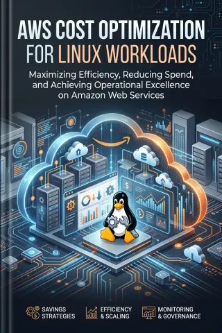 AWS Cost Optimization for Linux Workloads — Dargslan eBook cover
