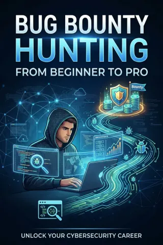 Bug Bounty Hunting: From Beginner to Pro — Dargslan eBook cover