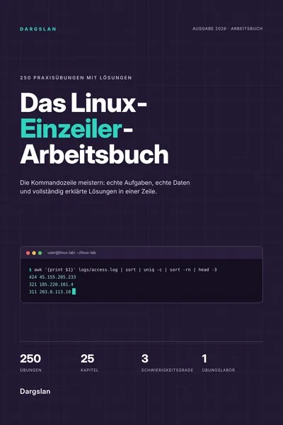 Das Linux-Einzeiler-Arbeitsbuch