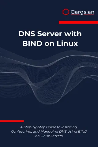 DNS Server with BIND on Linux — Dargslan eBook cover