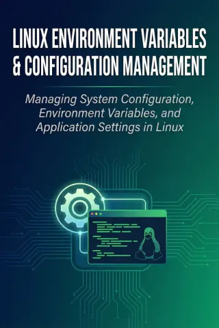 Linux Environment Variables & Configuration Management — Dargslan eBook cover
