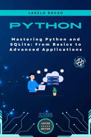 Mastering Python and SQLite: From Basics to Advanced Applications — Dargslan eBook cover