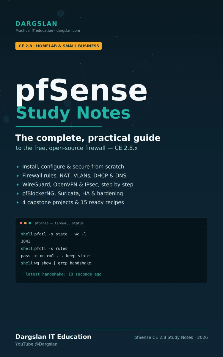 pfSense CE 2.8 Study Notes