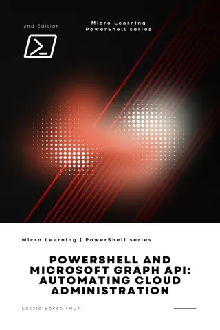 PowerShell and Microsoft Graph API — Dargslan eBook cover