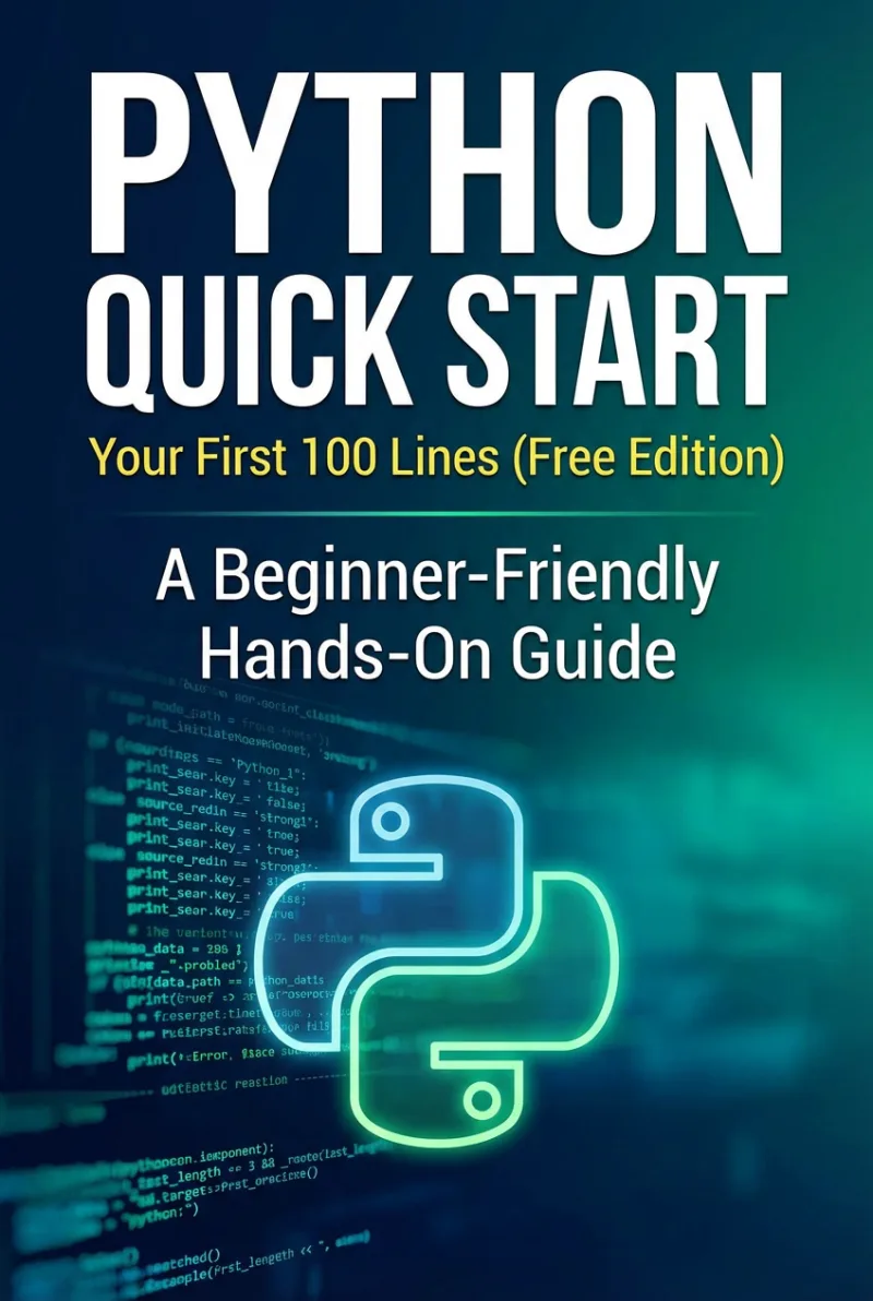 Python Quick Start - Your First 100 Lines (Free Edition)