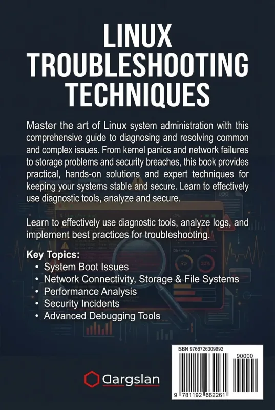Linux Troubleshooting Techniques back cover