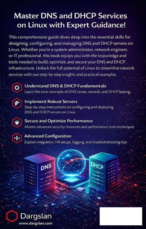 Linux DNS and DHCP Services back cover