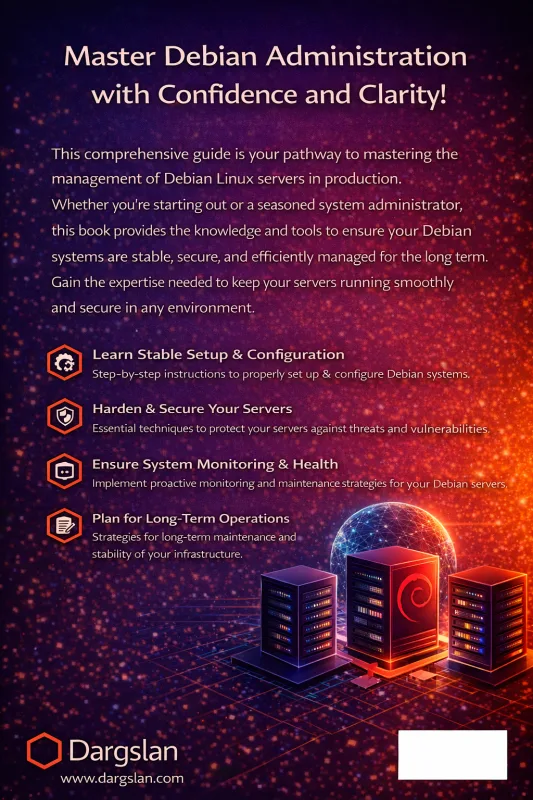 Debian System Administration back cover
