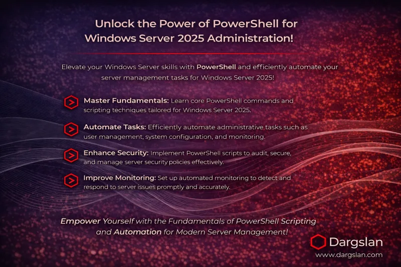 PowerShell Essentials for Windows Server 2025 banner