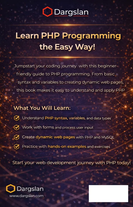 PHP for Absolute Beginners: A Step-by-Step Introduction back cover