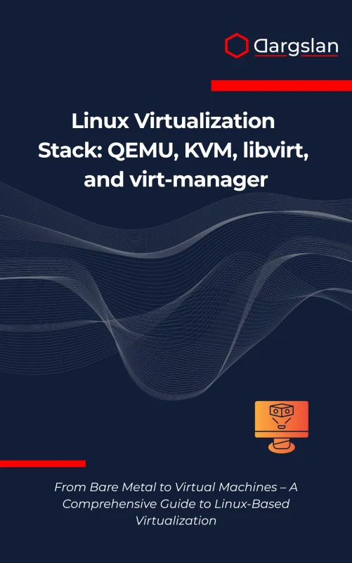 Linux Virtualization Stack: QEMU, KVM, libvirt, and virt-manager old cover