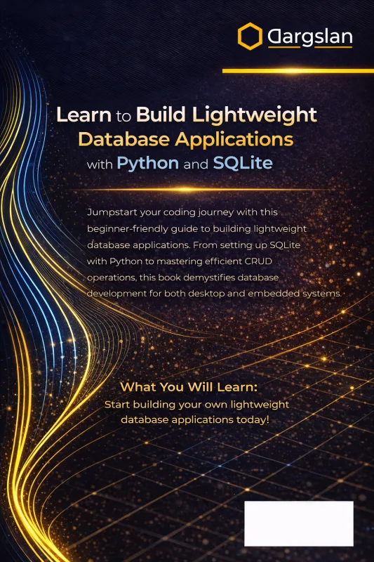 Python and SQLite: Small DB Apps back cover