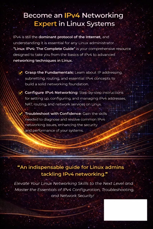 Linux IPv4: The Complete Guide back cover