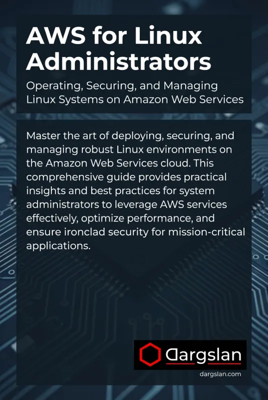 AWS for Linux Administrators back cover