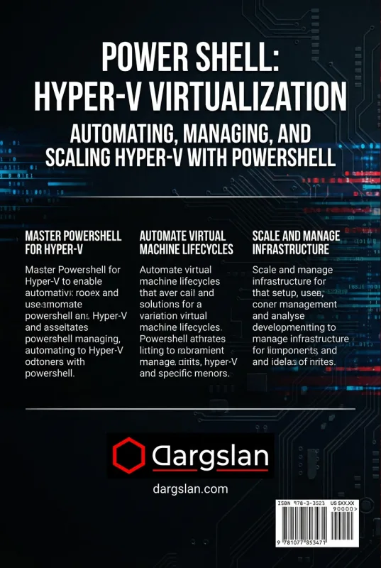 PowerShell: Hyper-V Virtualization back cover