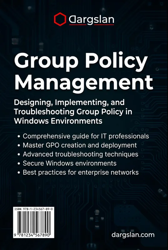 Group Policy Management back cover