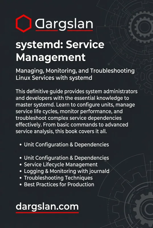 systemd: Service Management back cover