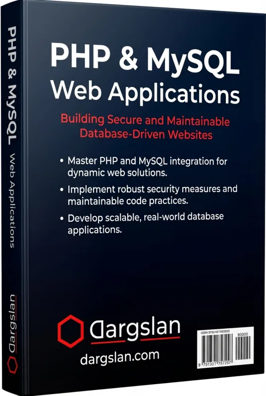 PHP & MySQL Web Applications book cover