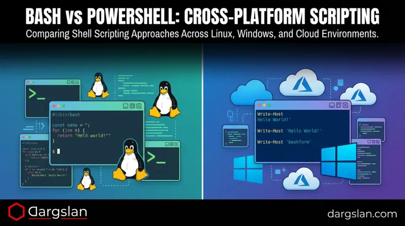 Bash vs PowerShell: Cross-Platform Scripting banner