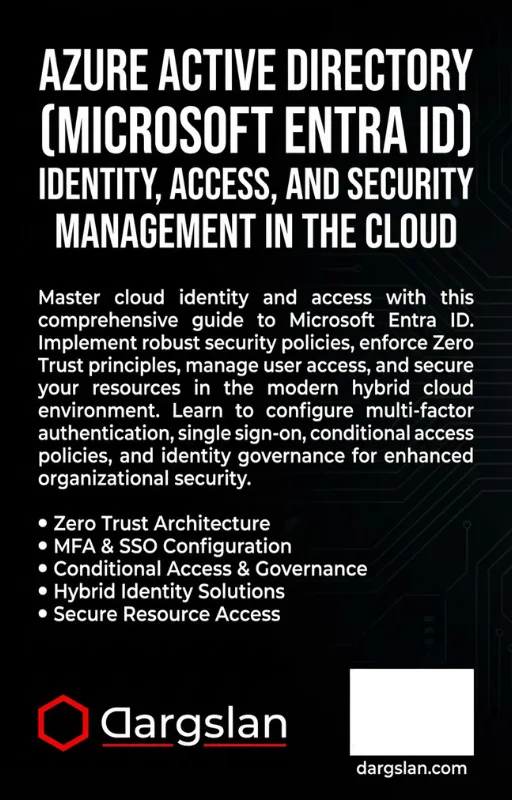 Azure Active Directory (Microsoft Entra ID) book back cover