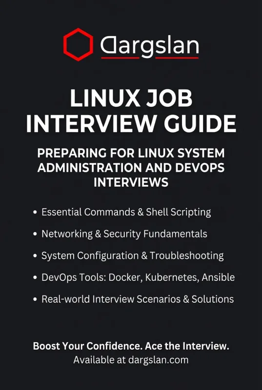 Linux Job Interview Guide book back cover