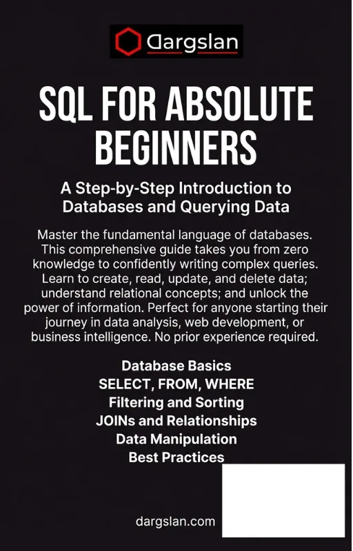 SQL for Absolute Beginners back book cover