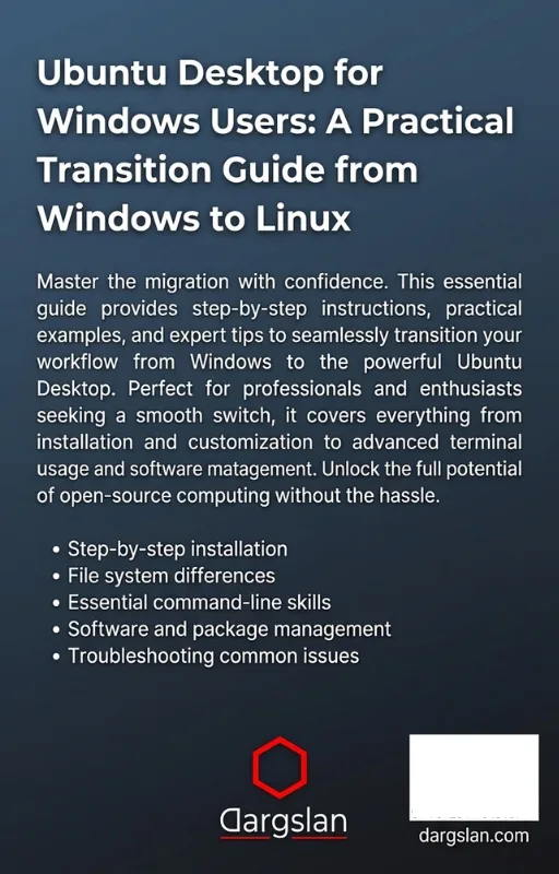 Ubuntu Desktop for Windows Users back book cover