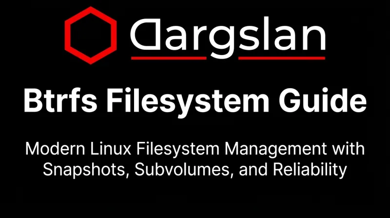 Btrfs Filesystem Guide banner 2