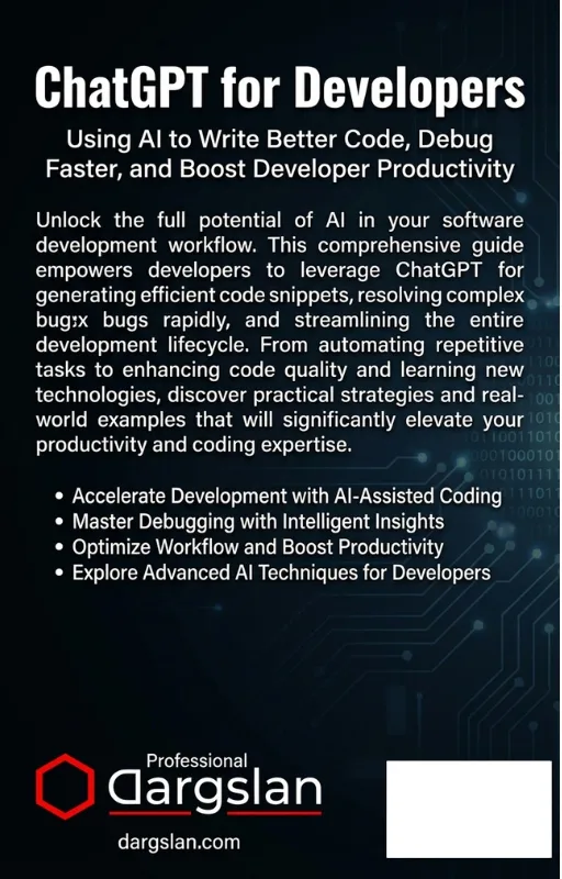 ChatGPT for Developers back book cover