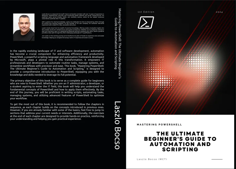 Mastering PowerShell The Ultimate Beginner’s Guide to Automation and Scripting back book cover