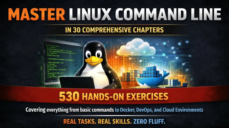 Master Linux Command Line in 30 Comprehensive Chapters banner 1