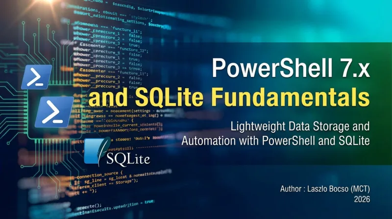 PowerShell 7.x and SQLite Fundamentals promo