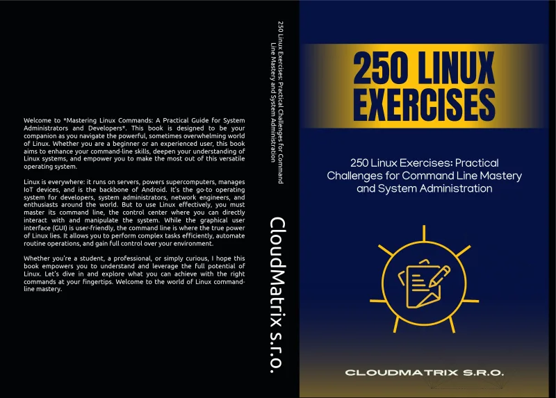 250 Linux Exercises back book cover