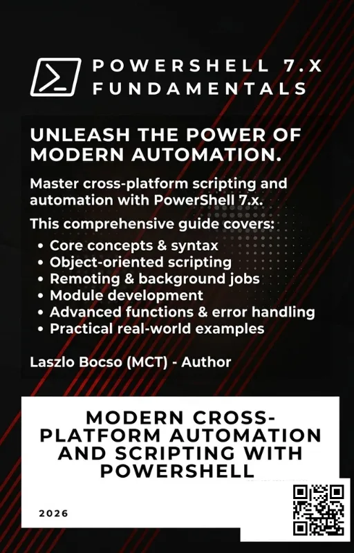 PowerShell 7.x Fundamentals back cover